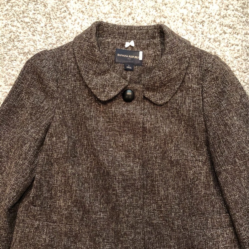 Banana Republic Tweed Blazer-Size 2